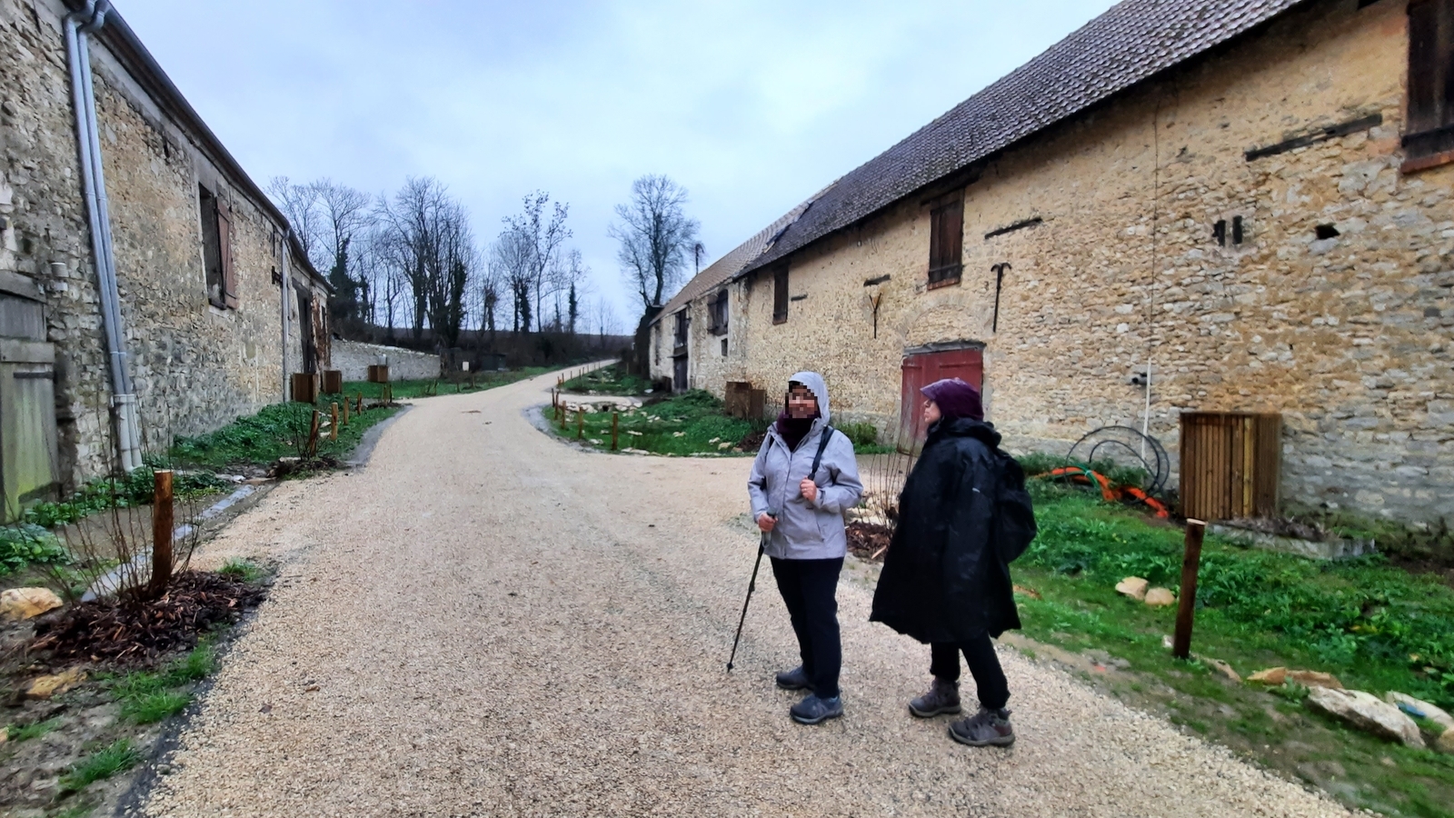 Randonnée autour de bailly sur le Chemin des Gondi le 21 Décembre 2025