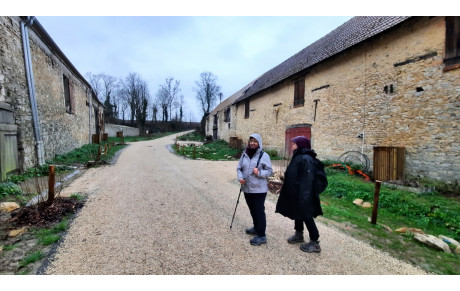 Randonnée autour de bailly sur le Chemin des Gondi le 21 Décembre 2025